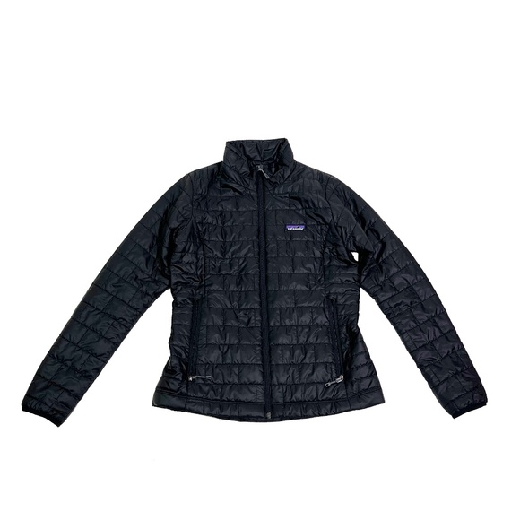 Patagonia Nano Puff Jacket Insulated Puffer Jacket Black - Picture 1 of 5